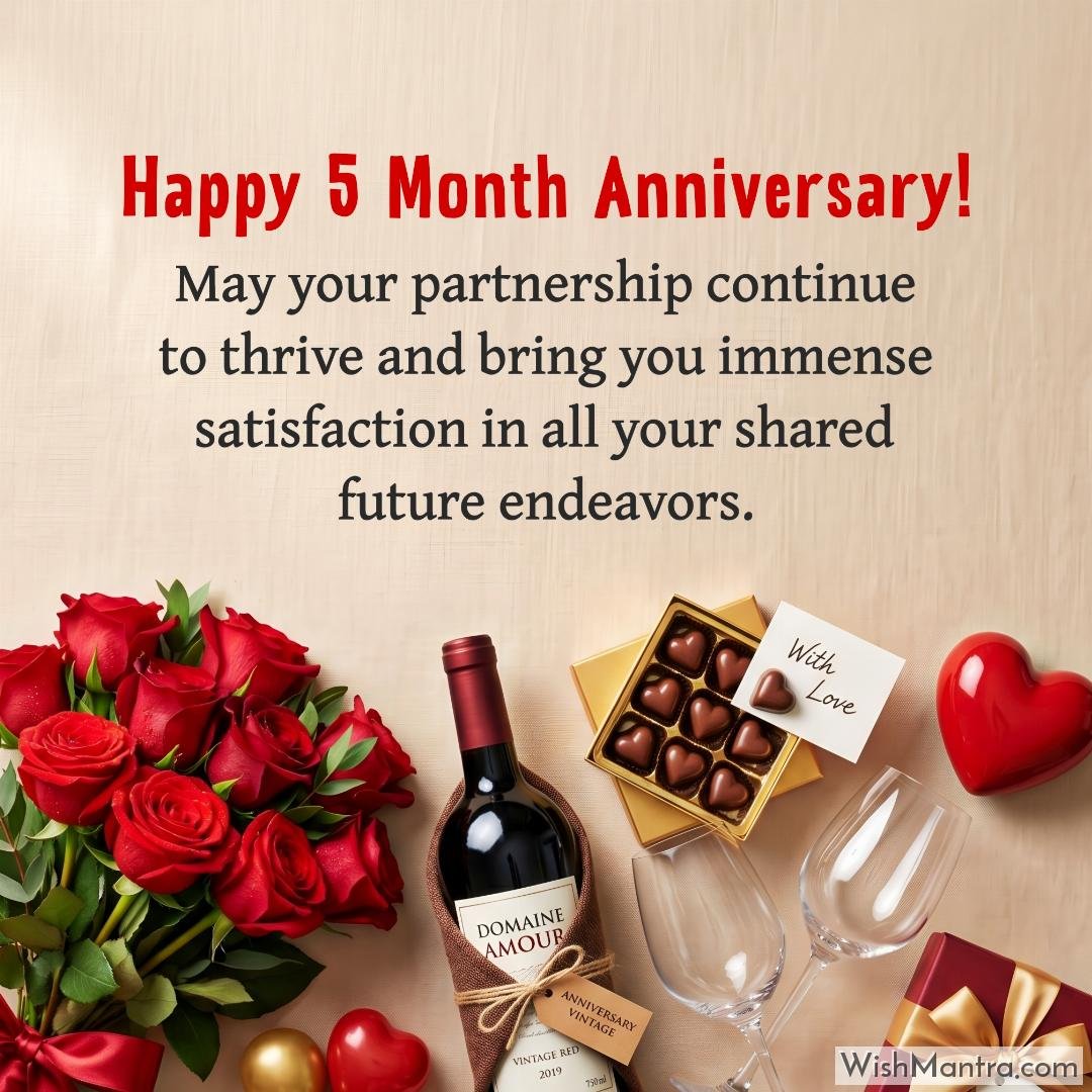 May your partnership continue to thrive and bring you immense satisfaction in all your shared future endeavors.